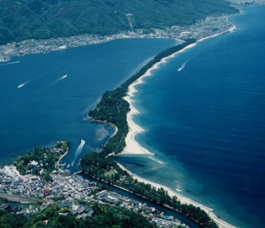 Amanohashidate; one of the Three Views of Japan